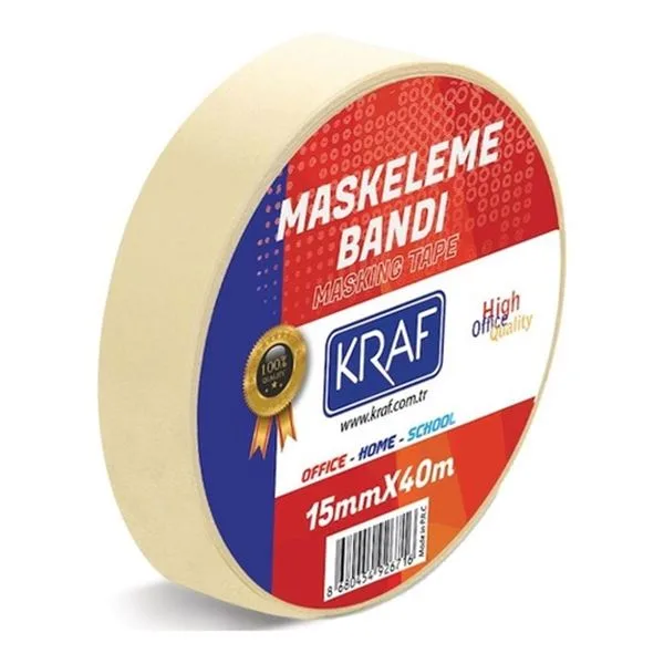 Maskeleme Bandı 15 Mm40 Mt Kraf 4015G