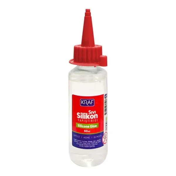 Silikon Şeffaf Sıvı Kraf 802G 60 Ml