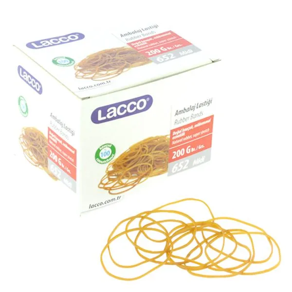 Lastik %100 Kauçuk Lacco 652 Midi 200 Gr