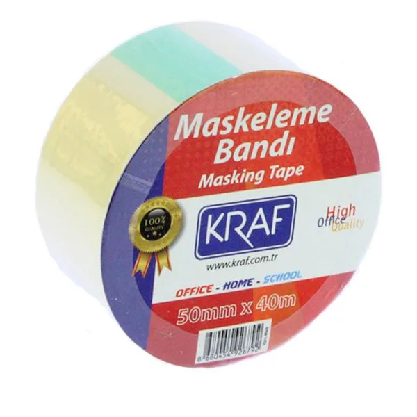 Maskeleme Bandı 50 Mm40 Mt Kraf 4050G