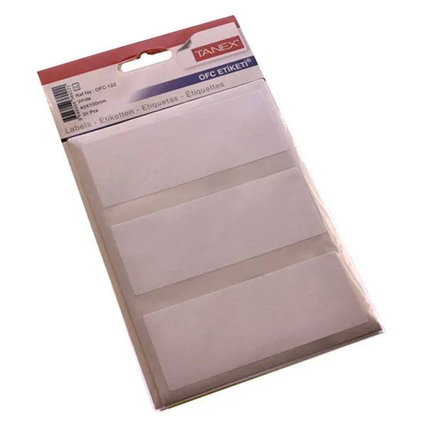 Okul Etiketi Tanex Ofc-122 40Mmx100mm
