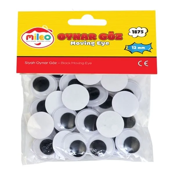 Elişi Pulu Mileo 1875 12Mm (Oynar Göz