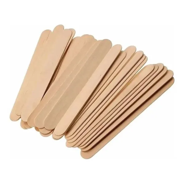 Ahşap Dil Çubuğu Masis Akc01 Büyük 50 Li Naturel