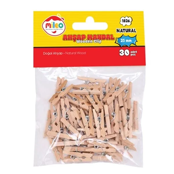 Mandal Ahşap Mileo 1826 25Mm Naturel