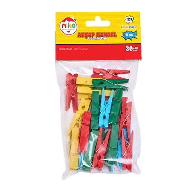Mandal Ahşap Mileo 1829 45Mm Renkli