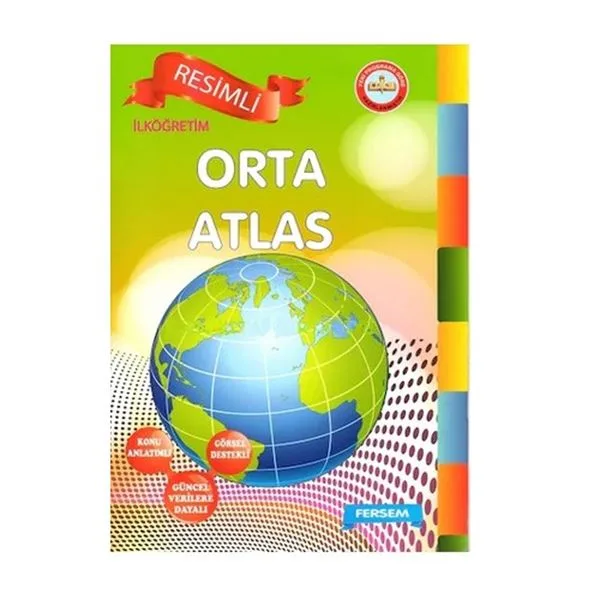 Resimli Ilköğretim Orta Atlas Fersem Yayınları