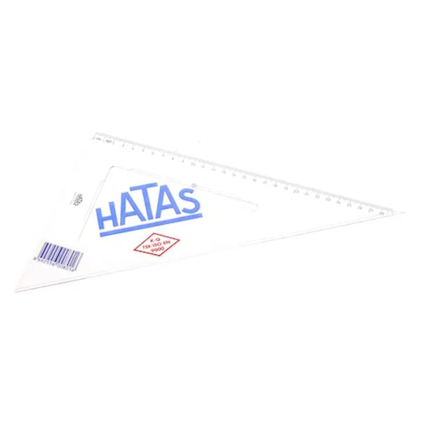Gönye Plastik 60-30Cm Hatas 0801