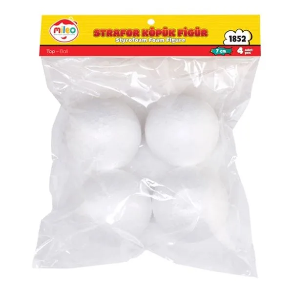 Köpük Top Mileo 1852 7 Cm 6Li (Strafor