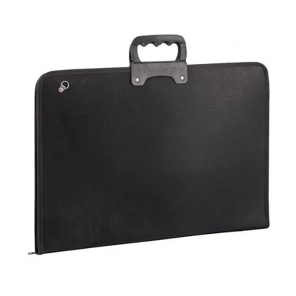 Proje Çantası Plastik Stilo Sit-Prj-0001 37X54 Fermuarlı Siyah