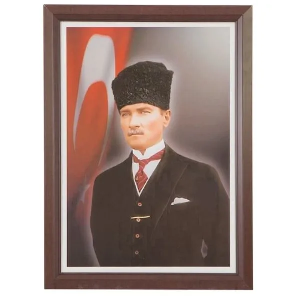 Atatürk Resmi Lamine Çerçeve 35X50 Inter Int-824-1L