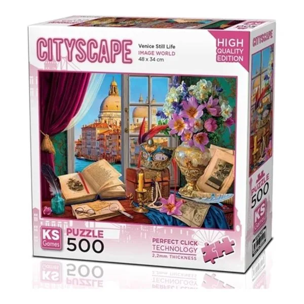 Grup Oyunu Puzzle Ks Games Venice Still Life 20054 48X34 500 Parça (Yapboz