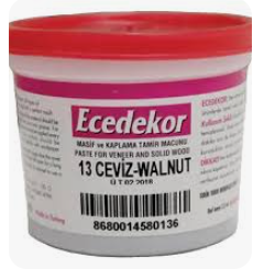 Ece Dekor Masif ve Kaplama Tamir Macunu Ceviz Walnut 200 gr