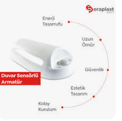 Eraplast Duvar Sensörlü Armatör