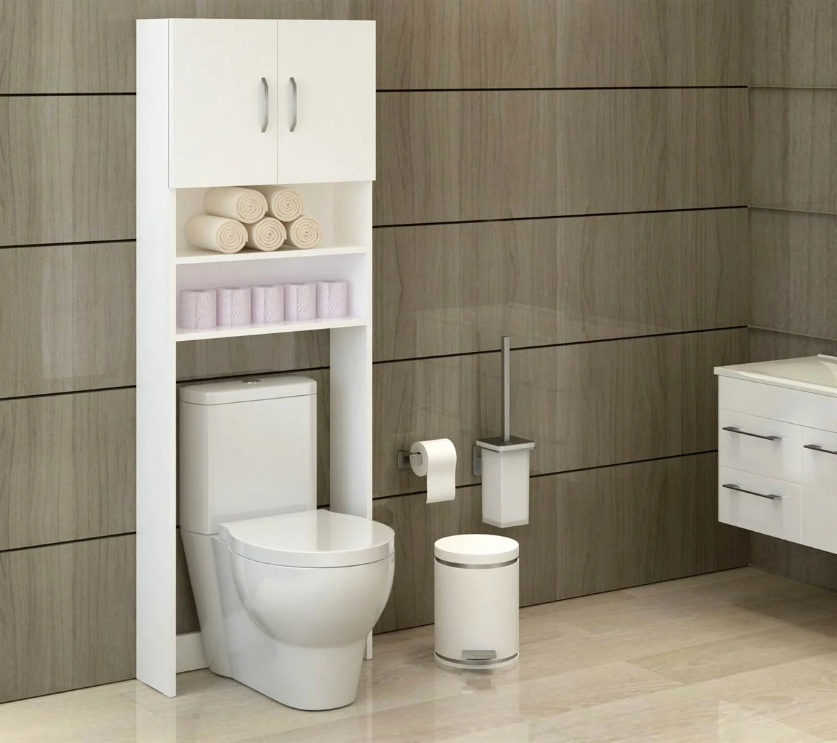 Lange Çamaşır Makinesi Dolabı