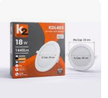 K2 KDL403 LED Sıva Altı Yuvarlak Panel LED