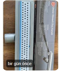 Lineer 60 cm Duş Kanalı