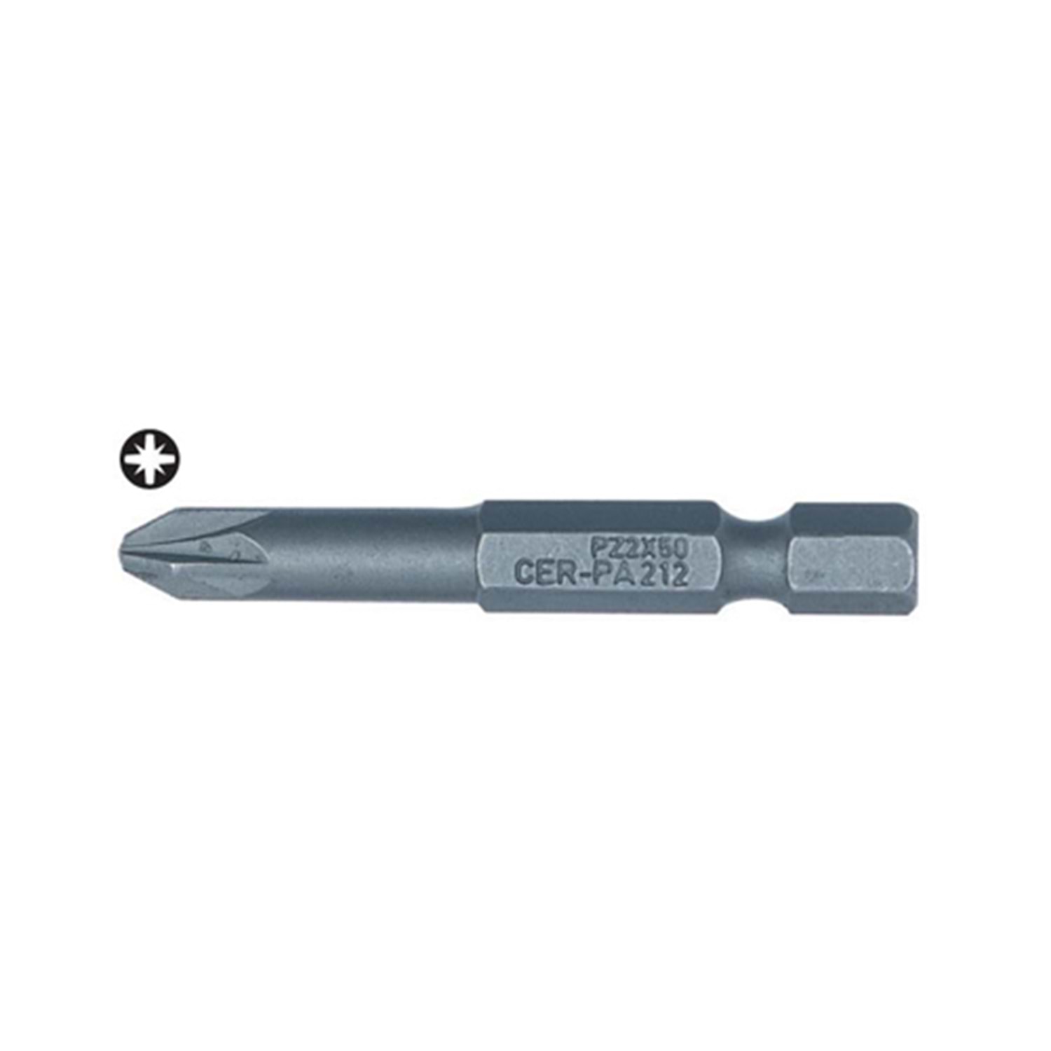 Cer-pa Pozidiriv Bits Ucu Yıldız PZ2x50mm