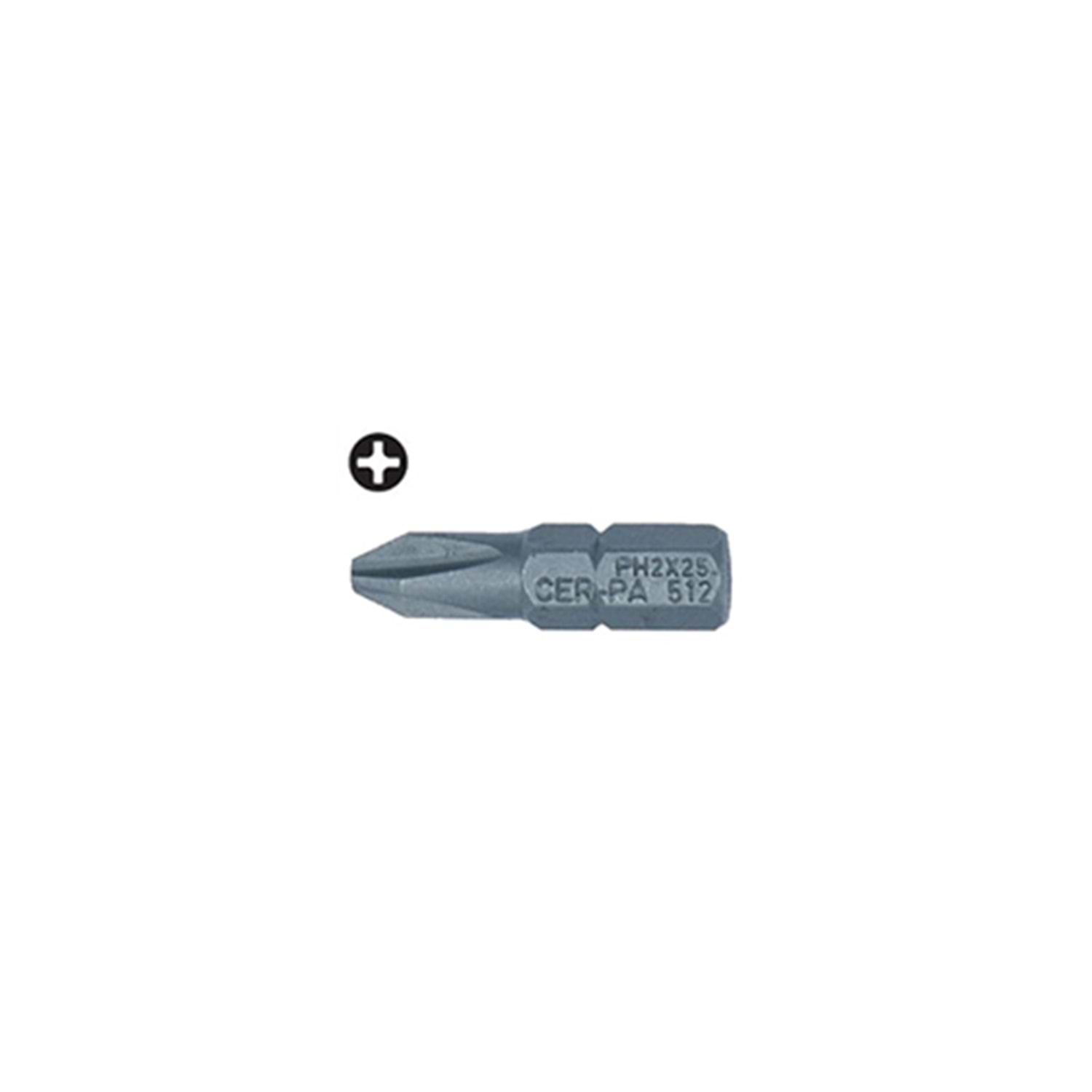 Cer-pa X-Plus Philips Yıldız Bits Ucu PH1x25