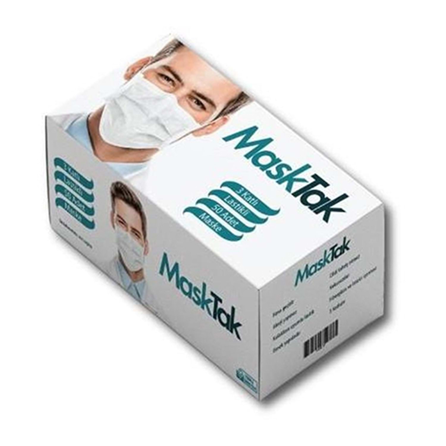Cerrahi Maske 3 Katlı Telli (50 Adet