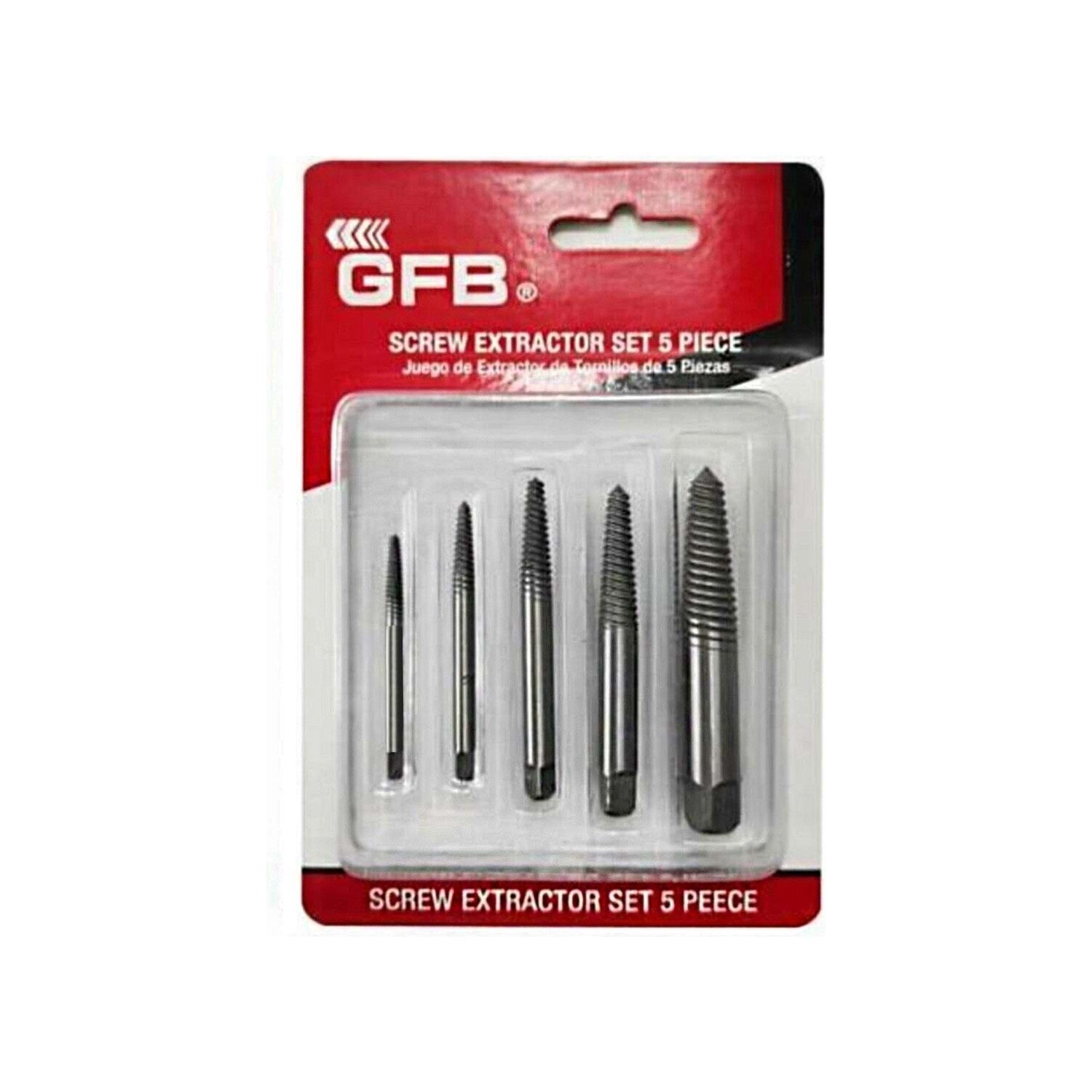 GFB Ters Kılavuz Seti Ağır Hizmet 5 Parça 3-18mm