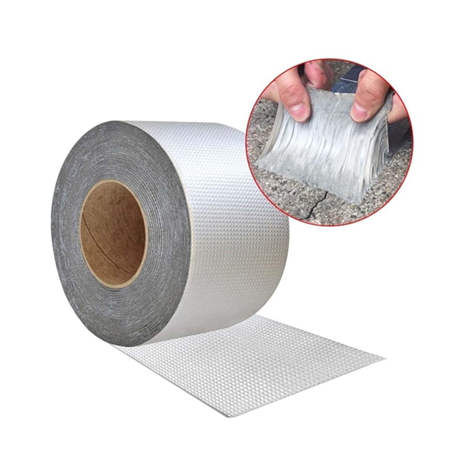 Sızdırmaz Çamur Bant Sakız Bandı 96mm x 2mt