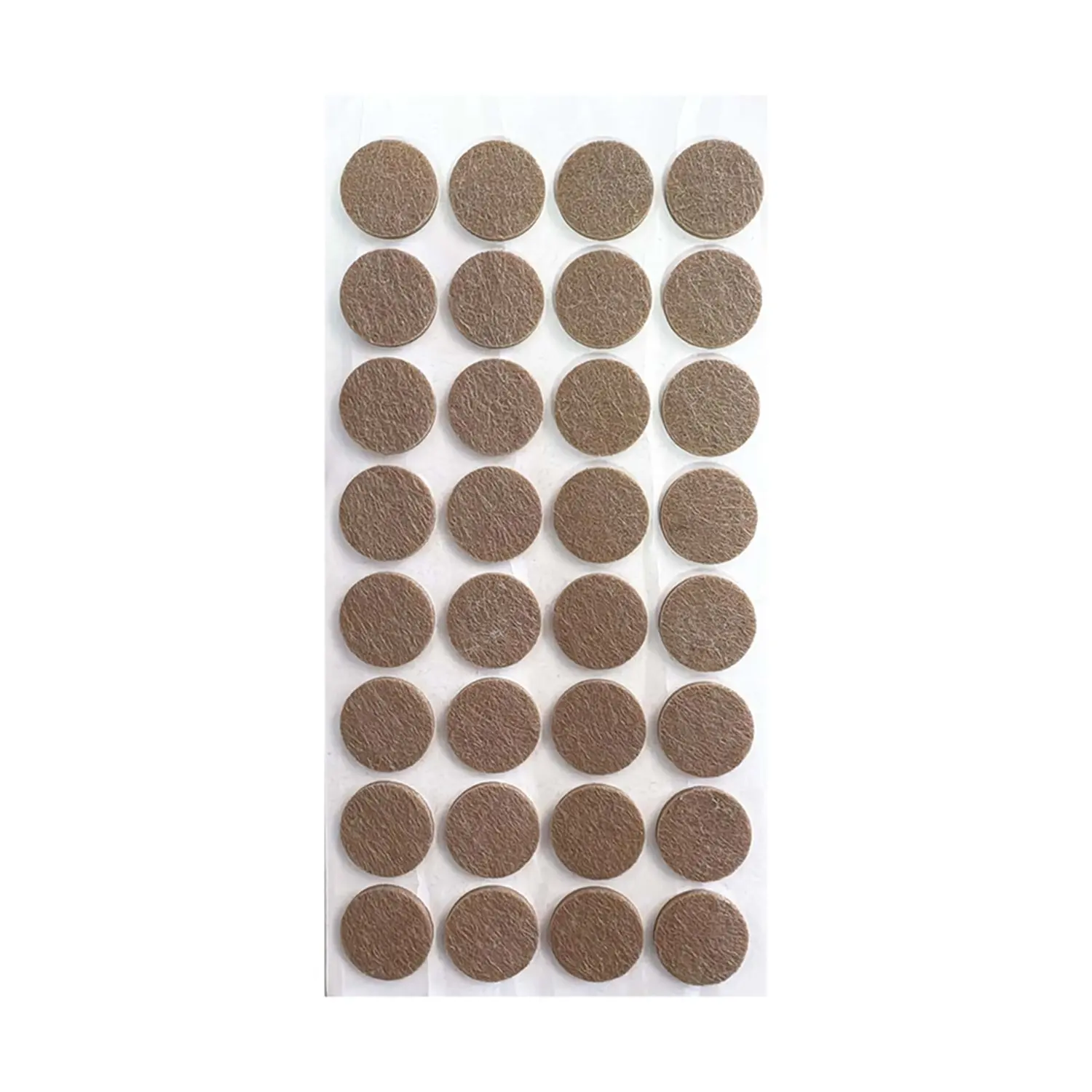 Zemin Koruyucu Yapışkanlı Keçe 24x24mm Yuvarlak