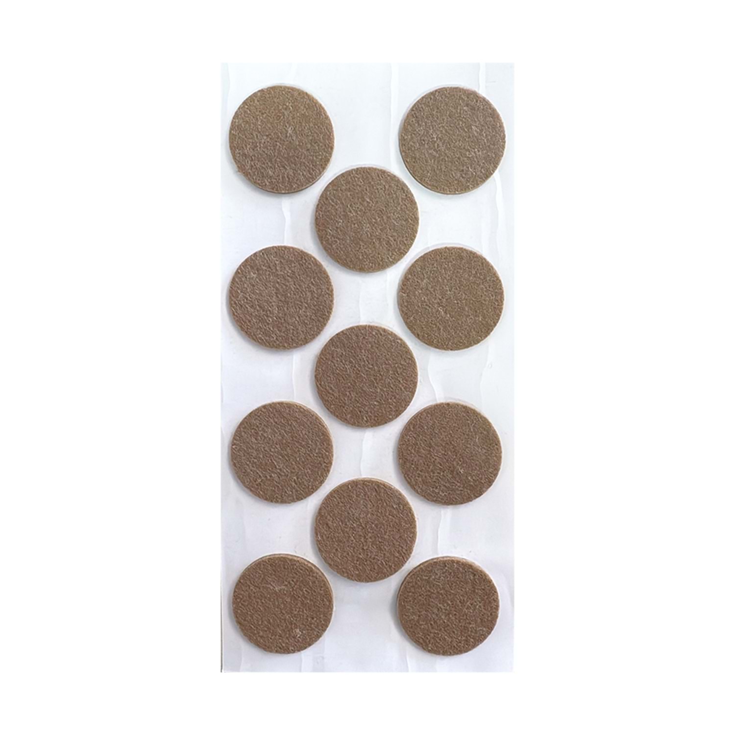 Zemin Koruyucu Yapışkanlı Keçe 40x40mm Yuvarlak