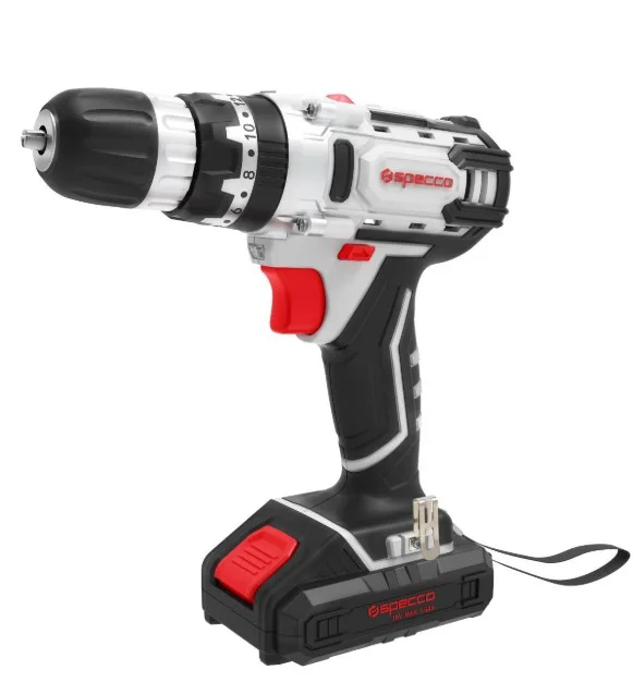 Specco Akülü Şarjlı Darbeli Matkap 18V 1.5Ah