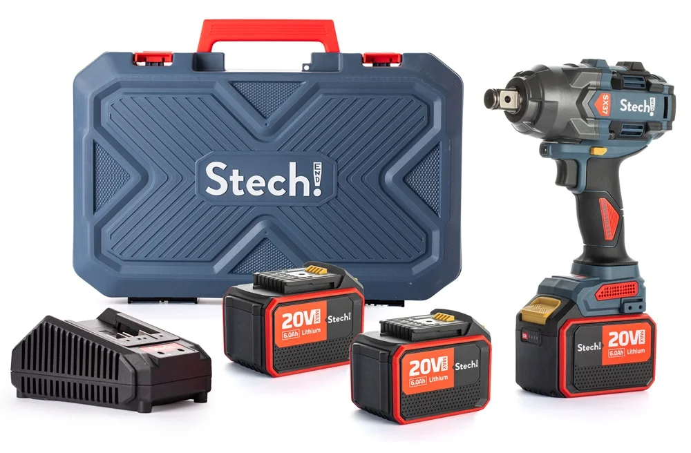 Stechend Akülü Şarjlı Darbeli Somun Sıkma 3/4 INC SX37-2x6.0 Ah