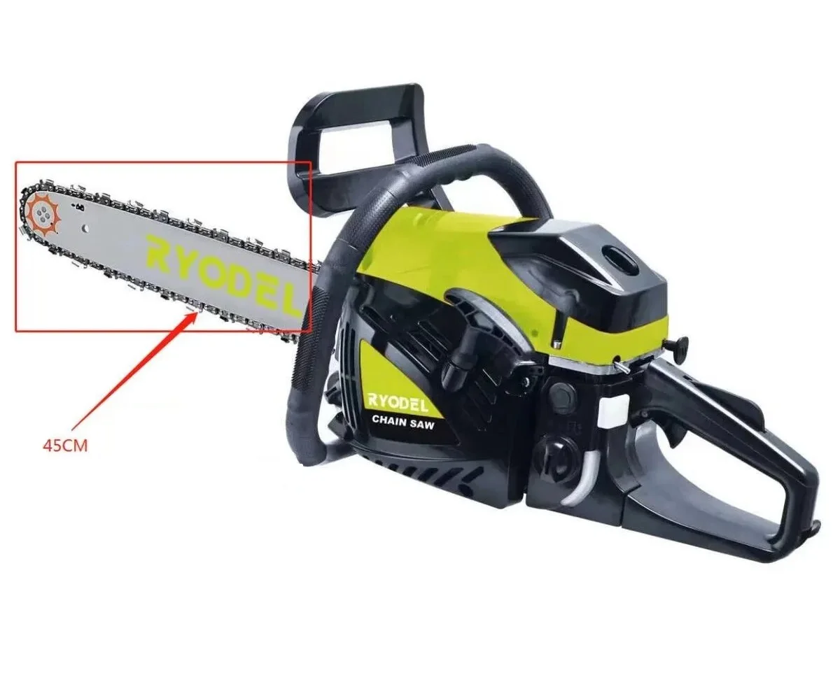 Ryodel Benzinli Ağaç Kesme Motoru/Testere 45cm