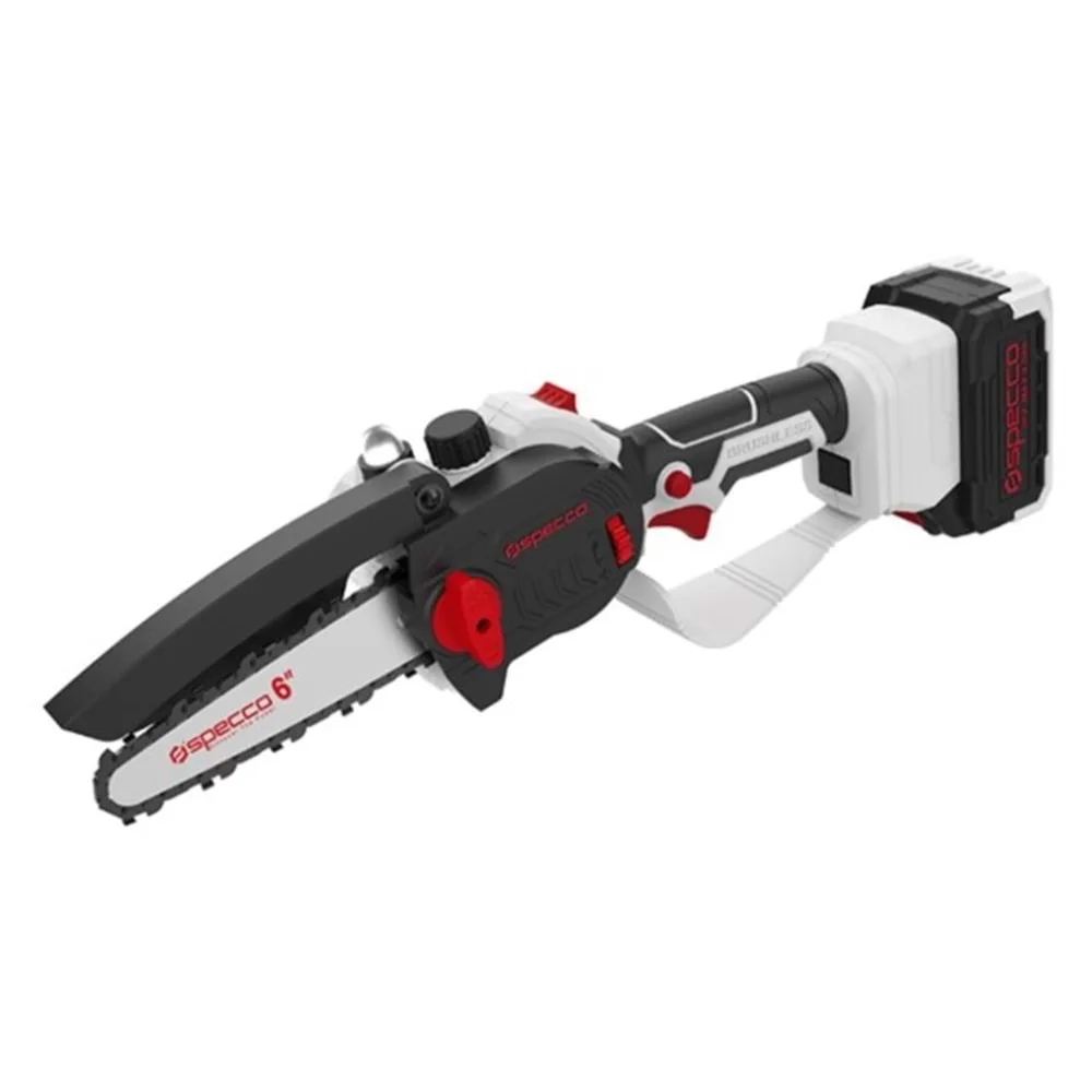 Specco Akülü Şarjlı Kömürsüz El Testeresi 20V 2.0Ah