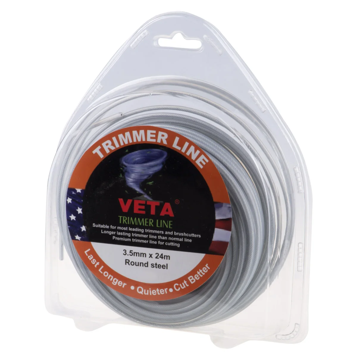 Veta Tırpan Misinası Çelik Telli 3.5mm x 24mt