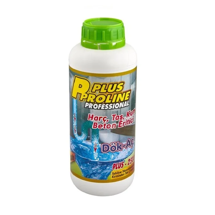 Plus Proline Lavabo Wc Banyo Açma Açıcı Dök Aç Harç Beton Eritici 1000gr