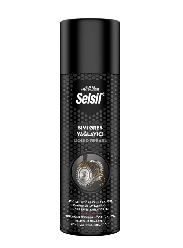 Selsil Sıvı Gres Yağlayıcı Sprey 500 ml