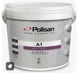 Polisan A1 Astar Silikonlu Beyaz 10L Boya