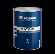 Polisan Matrix Mat Siyah 2,5L