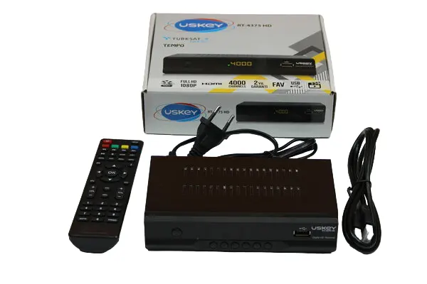 USKEY UK - 4375 HD KASALI UYDU ALICISI