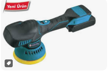 Şarjlı Polisaj Güç 21V Çap 125 mm