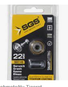 SGS Seramik Granır Kesme Elması 22 mm