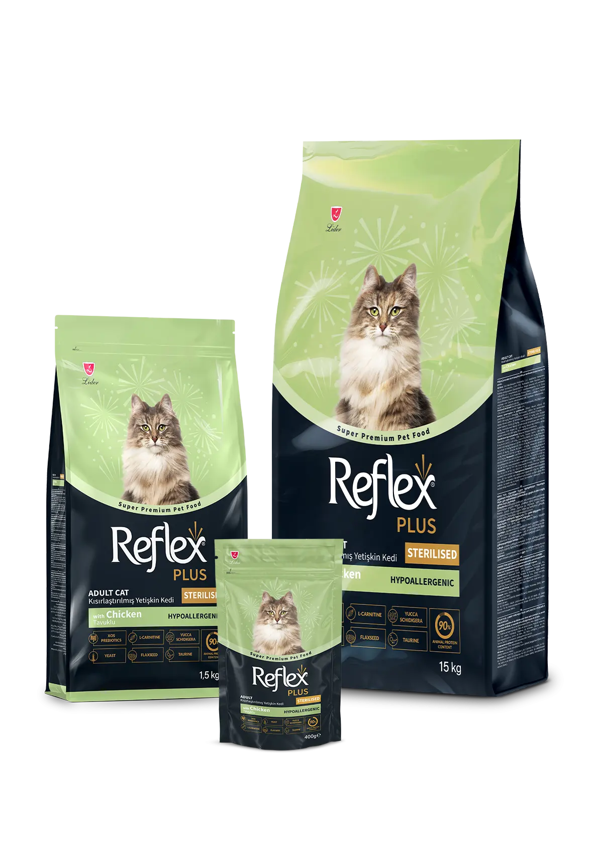 Reflex Plus Tavuklu Kısırlaştırılmış Yetişkin Kedi Maması 1,5 Kg