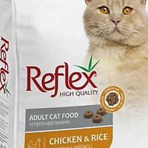 Reflex Tavuklu ve Pirinçli Yetişkin Kedi Maması 2 kg