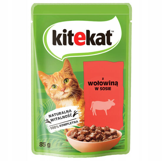 Kitekat Sığır Etli Kedi Yaş Maması 85 Gr