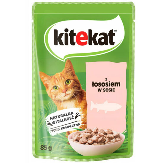 Kitekat Somonlu Kedi Yaş Maması 85 Gr